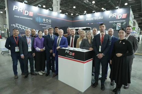 Компания ПРАЙД успешно представила инновационные решения на выставке Woodex 2025