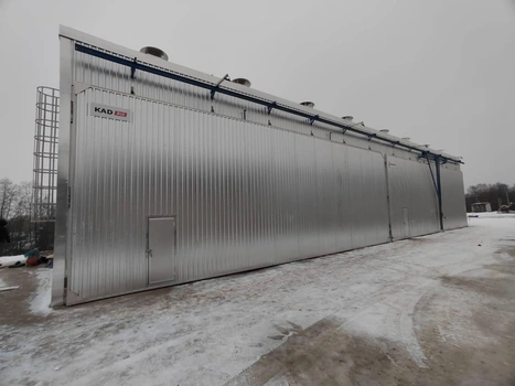 Успешно запущены в работу сушильные камеры по дереву