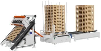 Полуавтоматическая линия сборки поддонов ITALPALL PALLET MASTER 500