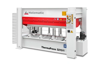 Горячий плоский пресс HOLZMATIC ThermaPress 3213/1