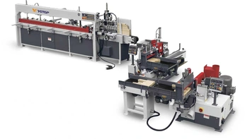 Полуавтоматическая линия сращивания по длине  YOTOP 150/D Standart