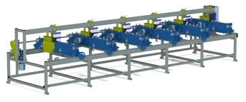Проходной торцовочный станок SAWLINE CROSS 6200