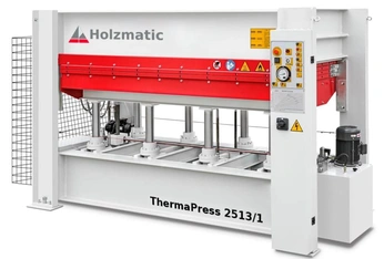 Горячий плоский пресс HOLZMATIC ThermaPress 2513/1