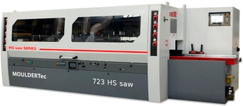 Высокоскоростной четырехсторонний станок с пильным узлом  MOULDERTec 723 High Speed saw