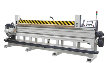 Фурнирная пила (станок для пиления и прифуговки шпона) TG 3200, 4200